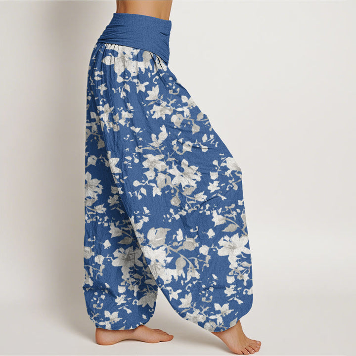 Pantalon sarouel taille élastique pour femme, motif Buddha Stones - image 10