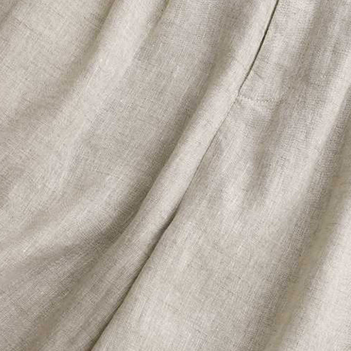 Short d'été décontracté en fibre acrylique avec fermeture éclair et boutons grenouille pour femme, couleur Buddha Stones , avec poches - image 18