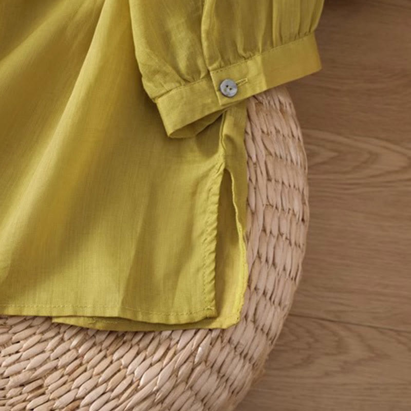 T-shirt décontracté à manches courtes et col ras du cou pour femme, broderie symétrique, motif Buddha Stones, en élasthanne - image 27