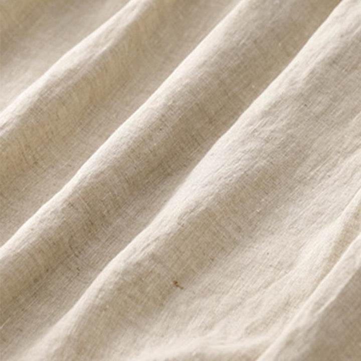 Robe mi - longue décontractée à manches courtes et bretelles à nœud papillon pour femme avec poches - image 24