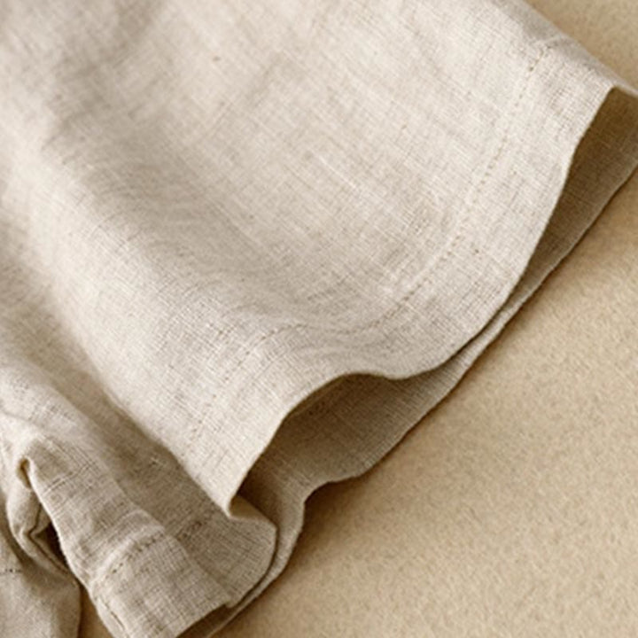 Robe mi - longue décontractée à manches courtes et bretelles à nœud papillon pour femme avec poches - image 22