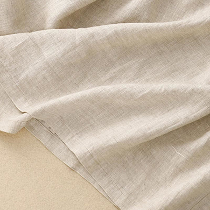 Robe mi - longue décontractée à manches courtes et bretelles à nœud papillon pour femme avec poches - image 22