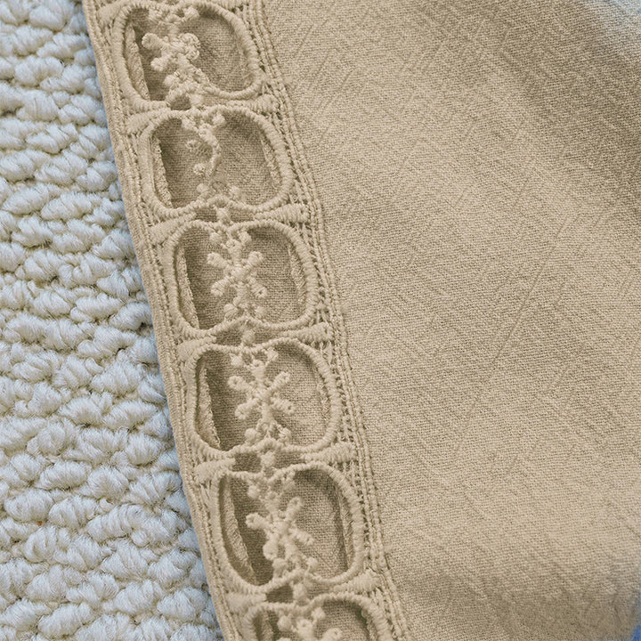 Pantalon d'été uni en coton et lin avec poches pour femme, motif Buddha Stones - image 25