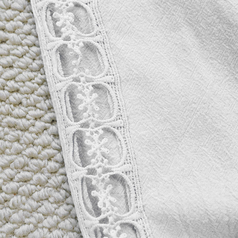 Pantalon d'été uni en coton et lin avec poches pour femme, motif Buddha Stones