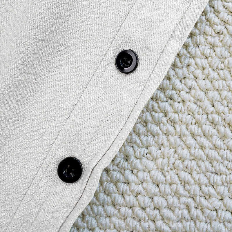 Pantalon d'été uni en coton et lin avec cordon de serrage et poches pour femme, motif patchwork Buddha Stones - image 7