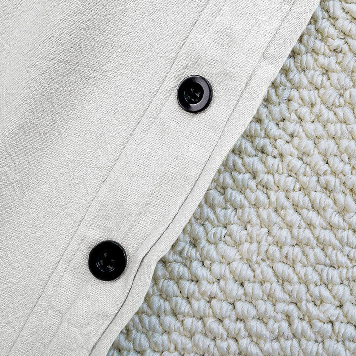 Pantalon d'été uni en coton et lin avec cordon de serrage et poches pour femme, motif patchwork Buddha Stones - image 7