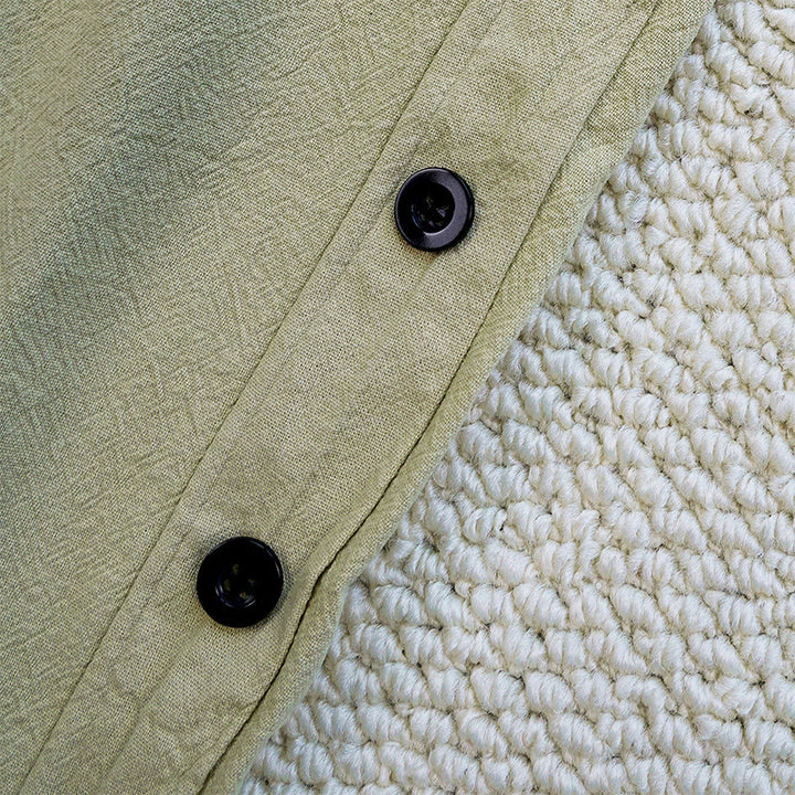 Pantalon d'été uni en coton et lin avec cordon de serrage et poches pour femme, motif patchwork Buddha Stones