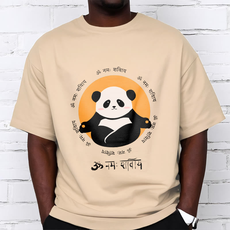 T-shirt Buddha Stones Panda sanskrit Namah Shivaya - image 9