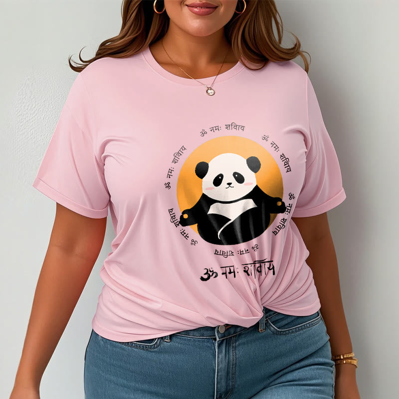 T-shirt Buddha Stones Panda sanskrit Namah Shivaya - image 13