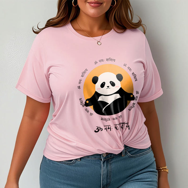 T-shirt Buddha Stones Panda sanskrit Namah Shivaya - image 14