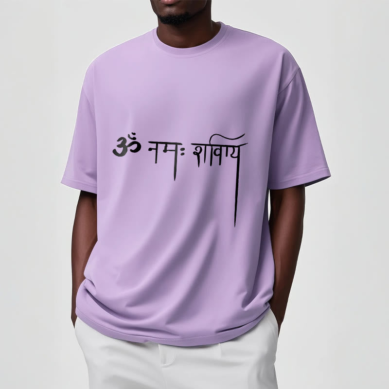 T-shirt sanscrit Namah Shivaya Buddha Stones - image 17