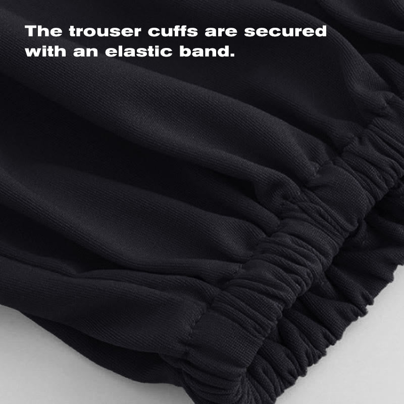 Pantalon d'été unisexe à taille élastique avec poches pour la pratique du Tai Chi Qigong Buddha Stones - image 3