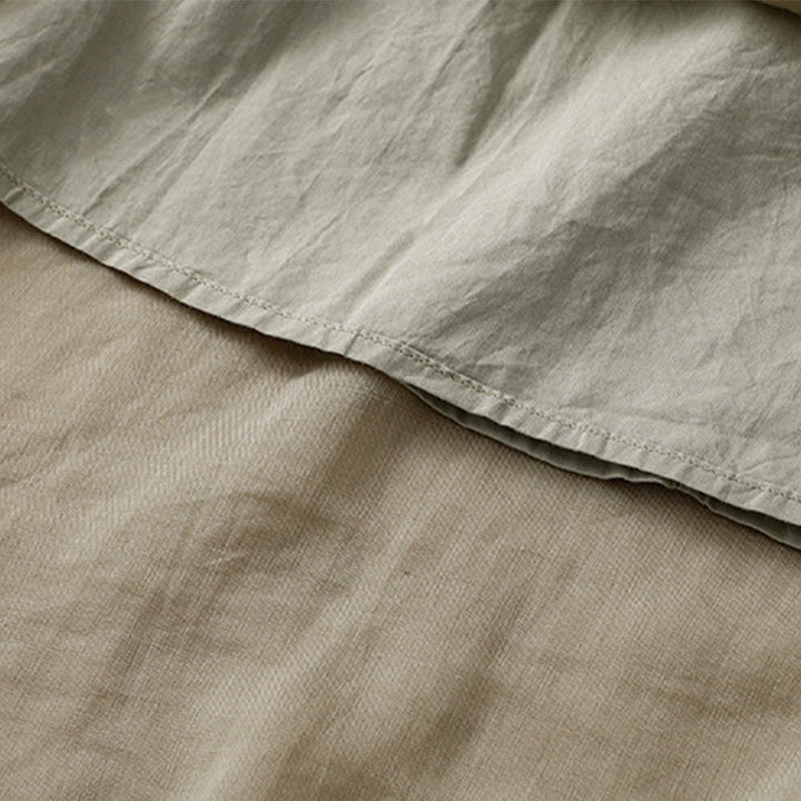 Jupe d'été en coton à volants pour femme avec motif Buddha Stones - image 8