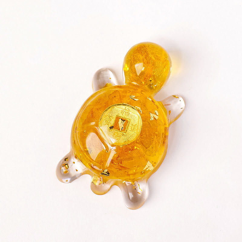 Buddha Stones, petites et diverses, cristal, aventurine verte, améthyste, tortue, pièces de cuivre, porte-bonheur, décoration de la maison - Citrine 5*3cm - image 12