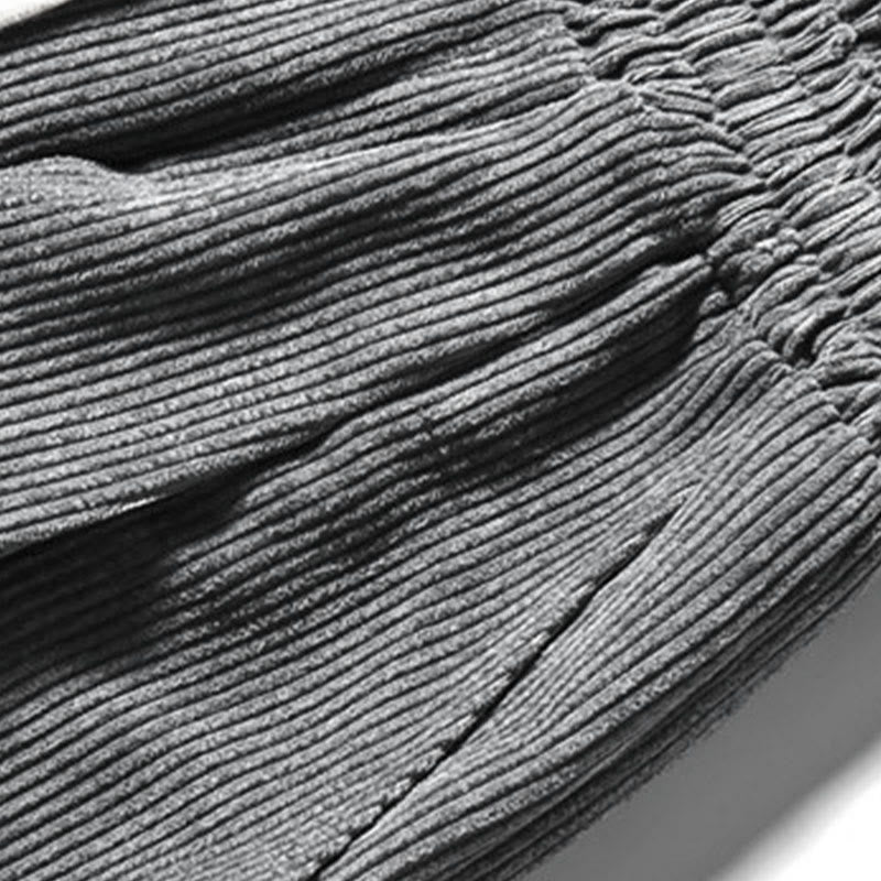 Pantalon décontracté en coton uni avec poches pour homme Buddha Stones - image 22