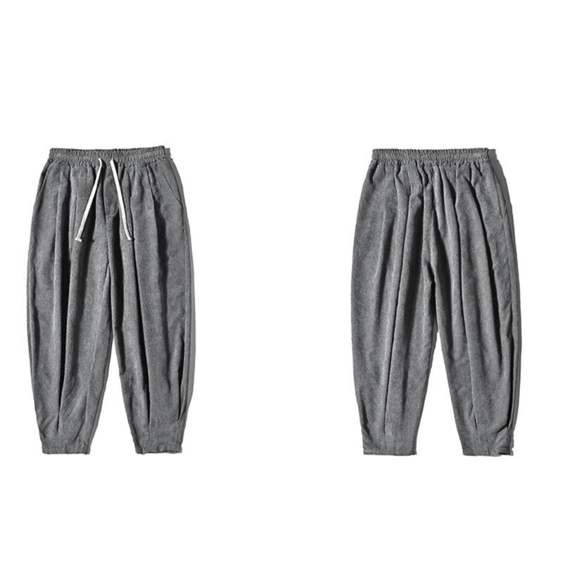 Pantalon décontracté en coton uni avec poches pour homme Buddha Stones - image 27