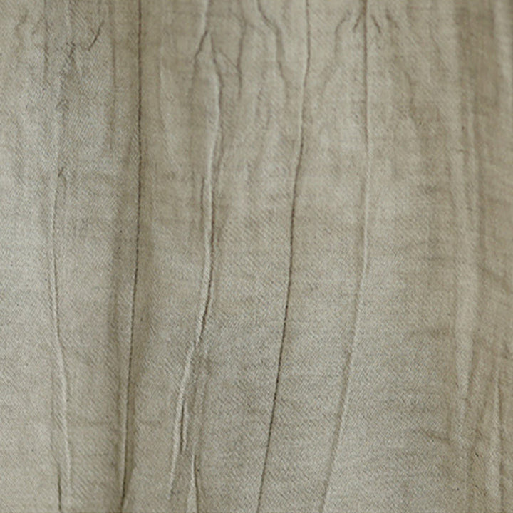 Gilet sans manches pour femme, col rond, motif froissé d'été, style simple, Buddha Stones - image 8