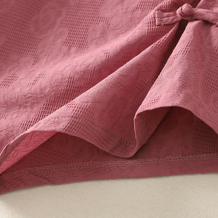 Gilet d'été sans manches en coton et lin pour femme, couleur unie, motif Buddha Stones - image 15