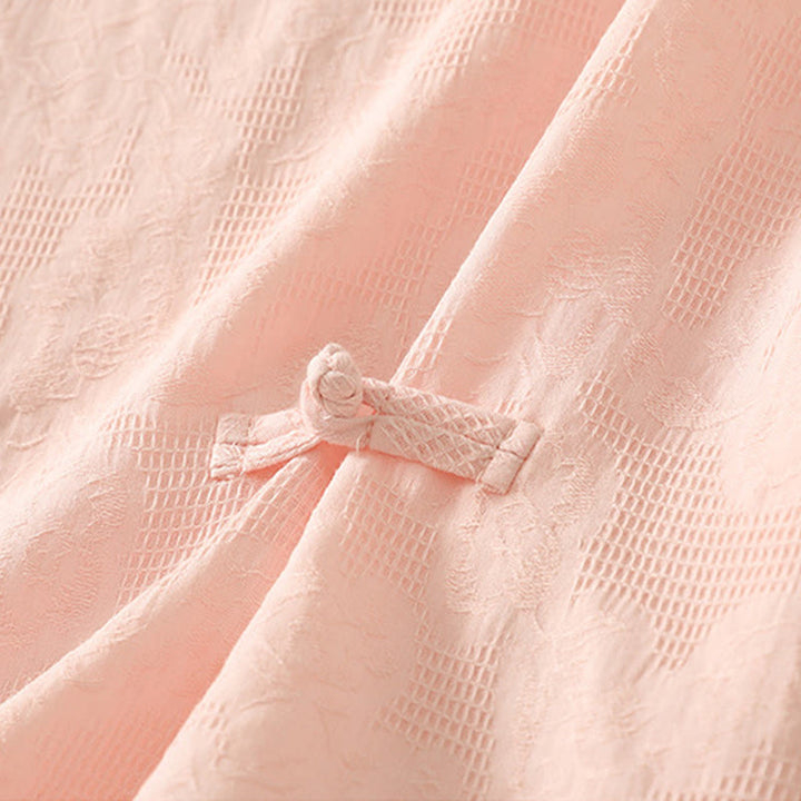 Gilet d'été sans manches en coton et lin pour femme, couleur unie, motif Buddha Stones - image 8