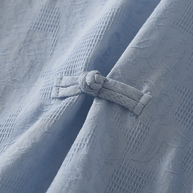 Gilet d'été sans manches en coton et lin pour femme, couleur unie, motif Buddha Stones - image 3