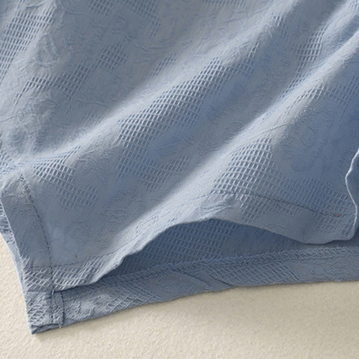 Gilet d'été sans manches en coton et lin pour femme, couleur unie, motif Buddha Stones - image 4