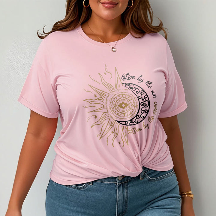 T-shirt Buddha Stones, Vivre par le soleil, Aimer par la lune - image 13
