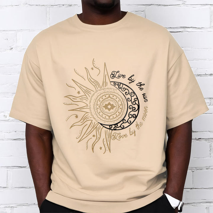 T-shirt Buddha Stones, Vivre par le soleil, Aimer par la lune - image 9
