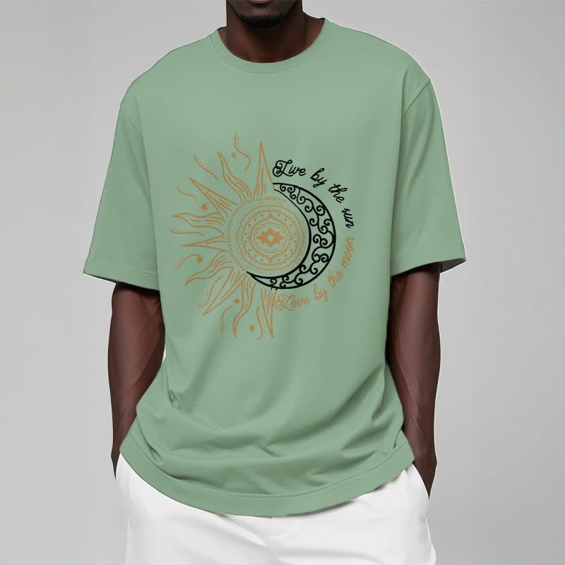 T-shirt Buddha Stones, Vivre par le soleil, Aimer par la lune - image 15
