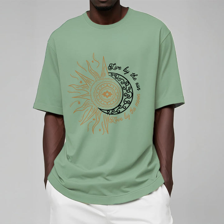 T-shirt Buddha Stones, Vivre par le soleil, Aimer par la lune - image 15