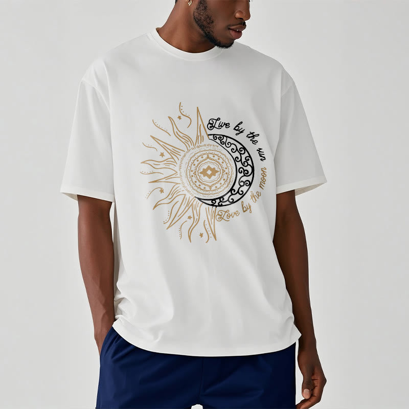 T-shirt Buddha Stones, Vivre par le soleil, Aimer par la lune - image 8