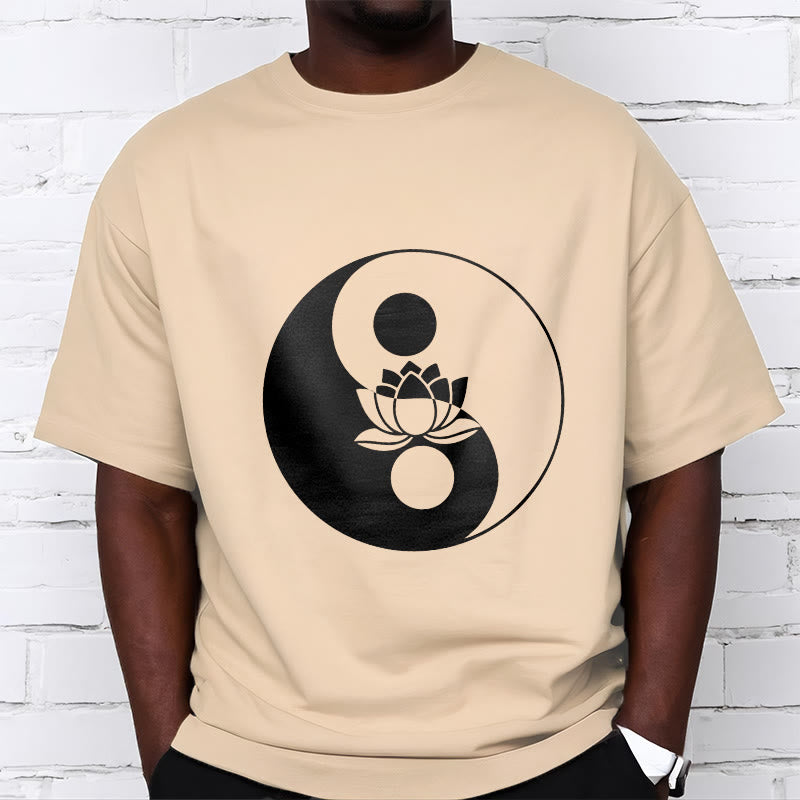 T-shirt Buddha Stones Yin Yang Fleur de Lotus - image 9