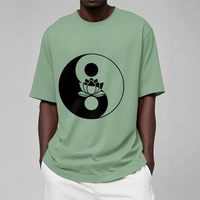 T-shirt Buddha Stones Yin Yang Fleur de Lotus - image 15