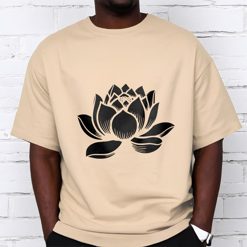 T-shirt motif Buddha Stones et fleur de lotus - image 12