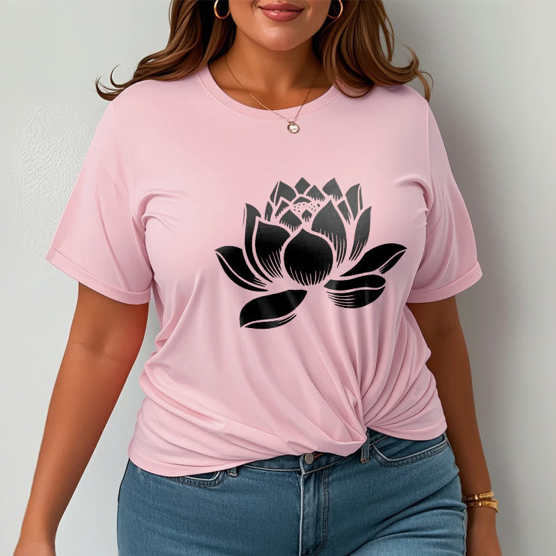 T-shirt motif Buddha Stones et fleur de lotus - image 14