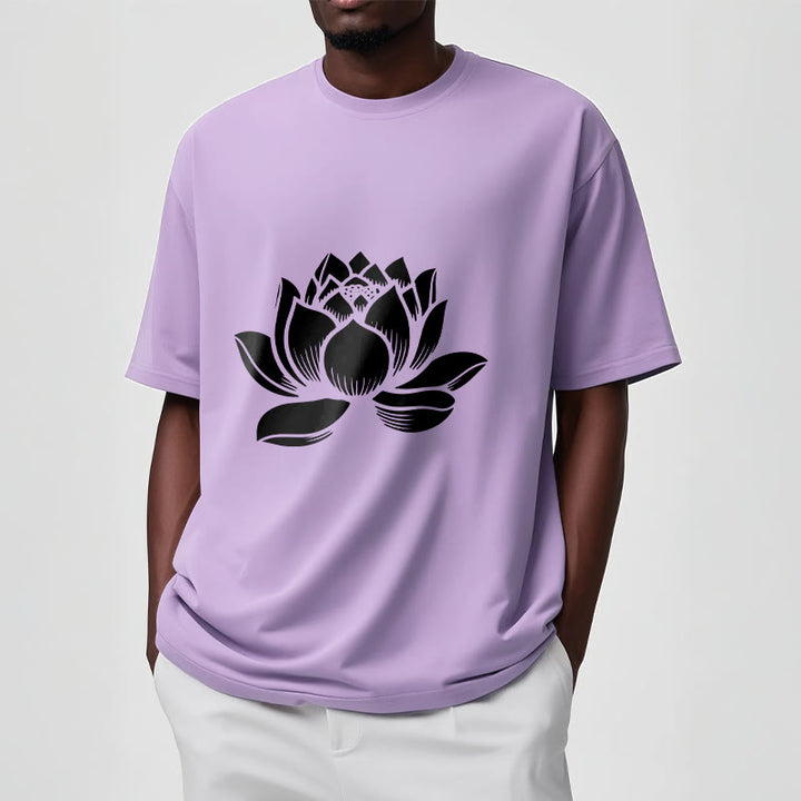 T-shirt motif Buddha Stones et fleur de lotus - image 17