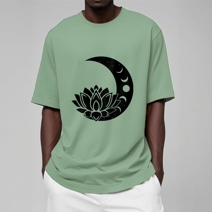 T-shirt Buddha Stones Croissant de Lune Fleur de Lotus Soleil - image 15