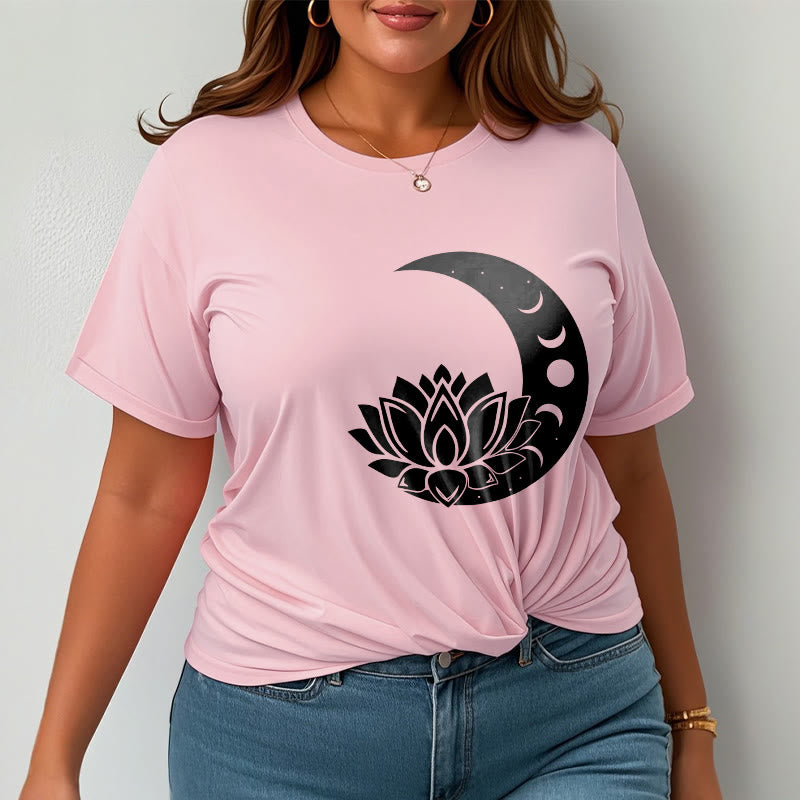 T-shirt Buddha Stones Croissant de Lune Fleur de Lotus Soleil - image 13