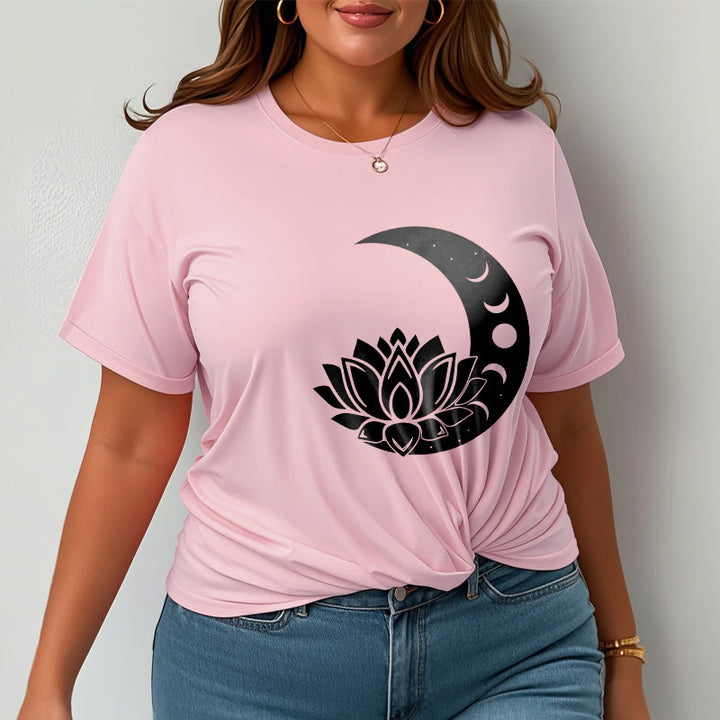T-shirt Buddha Stones Croissant de Lune Fleur de Lotus Soleil - image 13