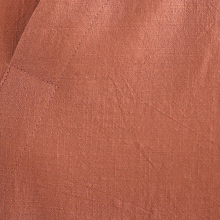 Robe mi-longue qipao chinoise à boutons de grenouille, style vintage d'été, motif Buddha Stones - image 9