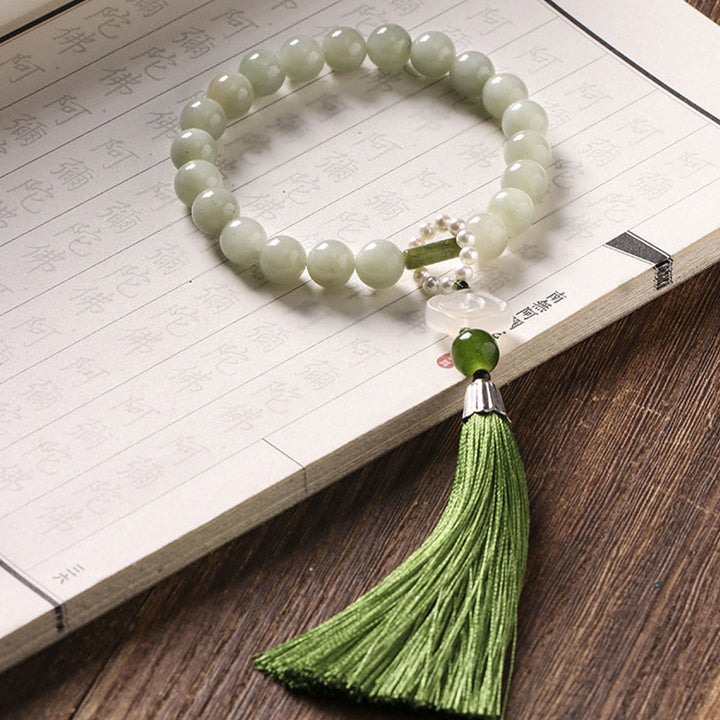 Mala de poignet en Buddha Stones