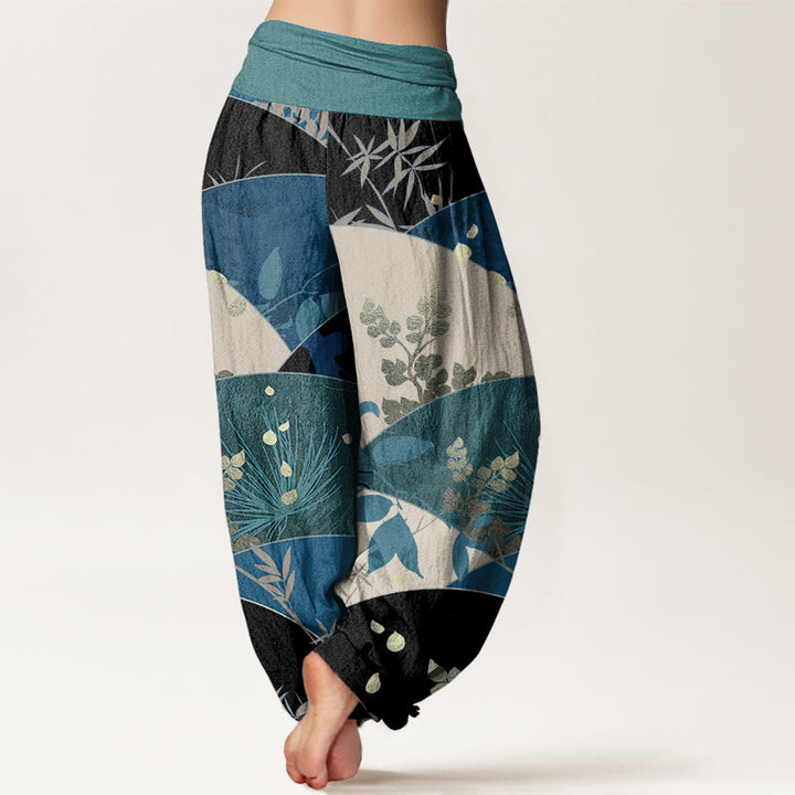 Pantalon sarouel à taille élastique pour femme, motif Buddha Stones - image 6