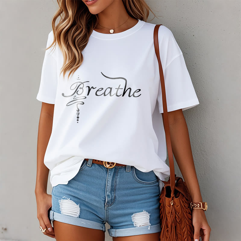 T-shirt « Buddha Stones Breathe Word » - image 8