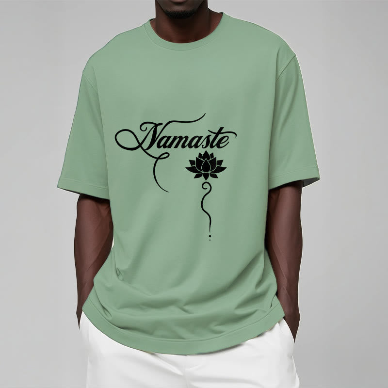 T-shirt Buddha Stones HELLO Hindi Lotus - image 15