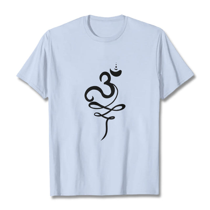 T-shirt Buddha Stones OM pierres de bouddha - Cyan clair - 2XL - image 18