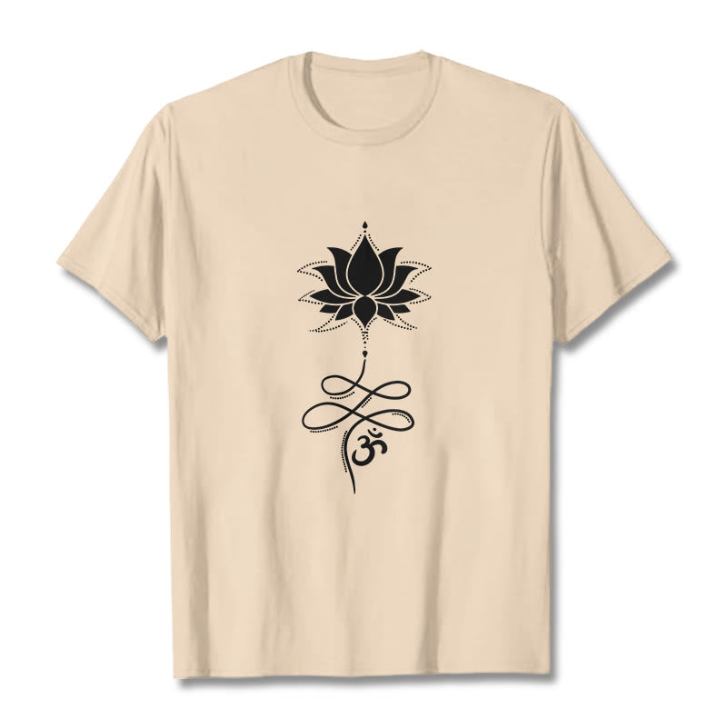 T-shirt Buddha Stones Lotus OM Sanskrit - Bisque - 2XL - image 8