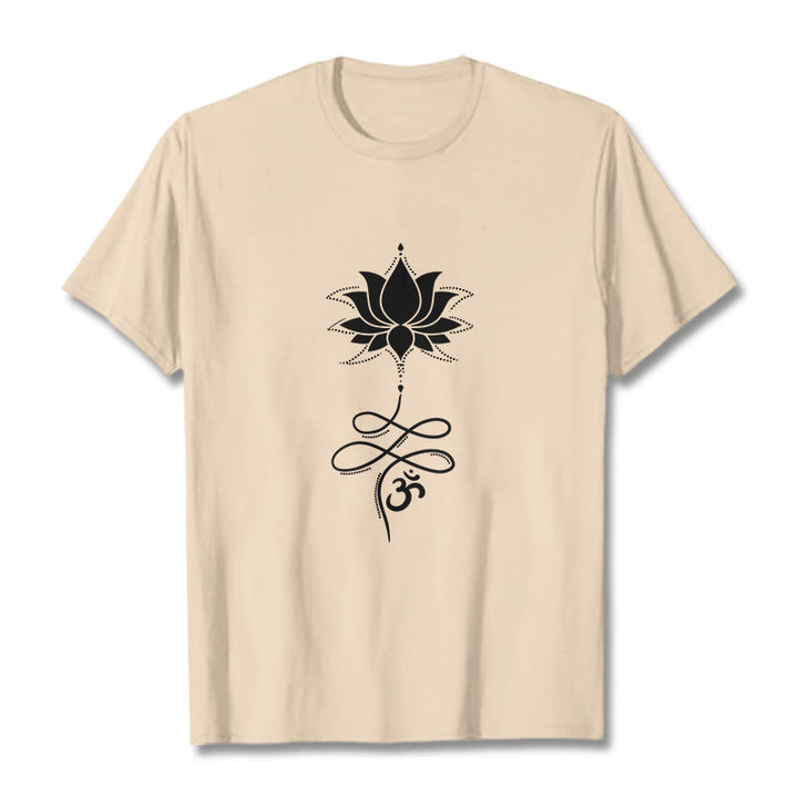 T-shirt Buddha Stones Lotus OM Sanskrit - Bisque - 2XL - image 8