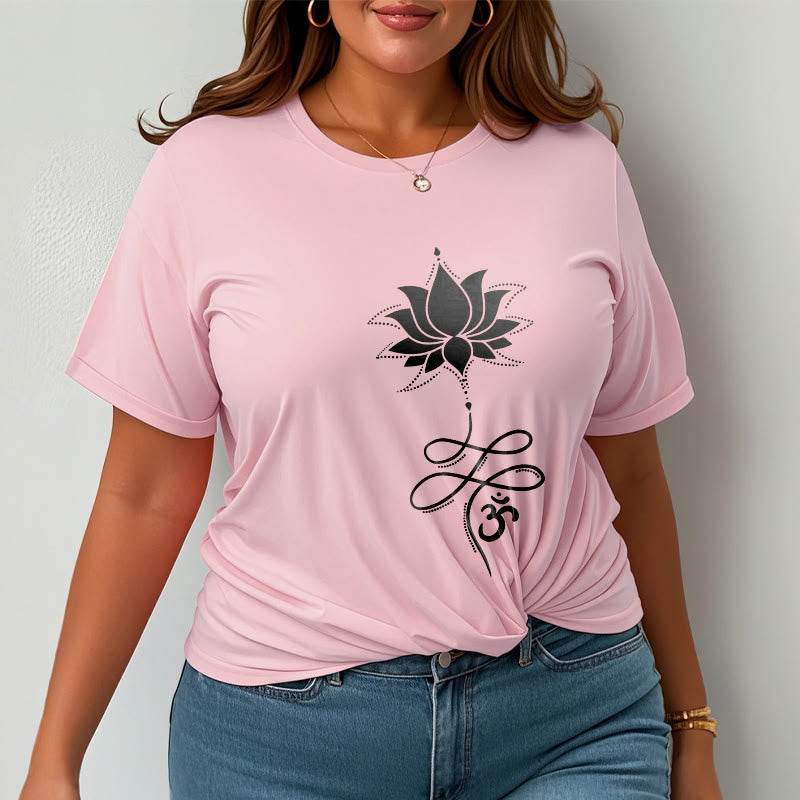 T-shirt Buddha Stones Lotus OM Sanskrit - image 13