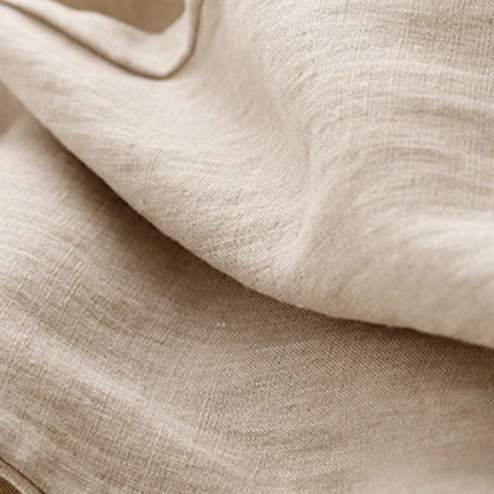 Pantalon Buddha Stones d'été décontracté en coton et lin pour femme, longueur 7-8, boutons, poches - image 15