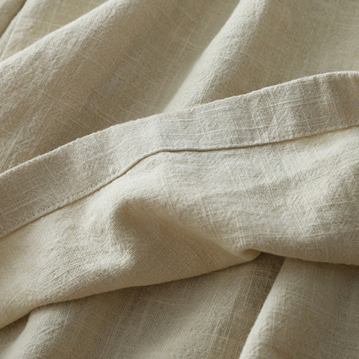 Pantalon large décontracté en polyester avec poches pour femme, coupe ample, longueur 7-8, motif Buddha Stones - image 4