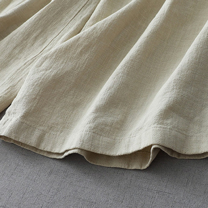 Pantalon large décontracté en polyester avec poches pour femme, coupe ample, longueur 7-8, motif Buddha Stones - image 9